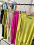 TIRA Casual Women Crewneck Tops With Wide Leg Pants